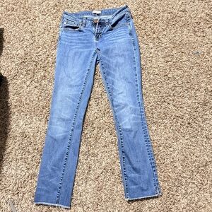 Dear John Straight Leg Jeans Play Back Blue Size 24